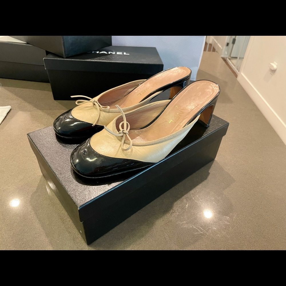 Vintage Chanel Ballet Mules